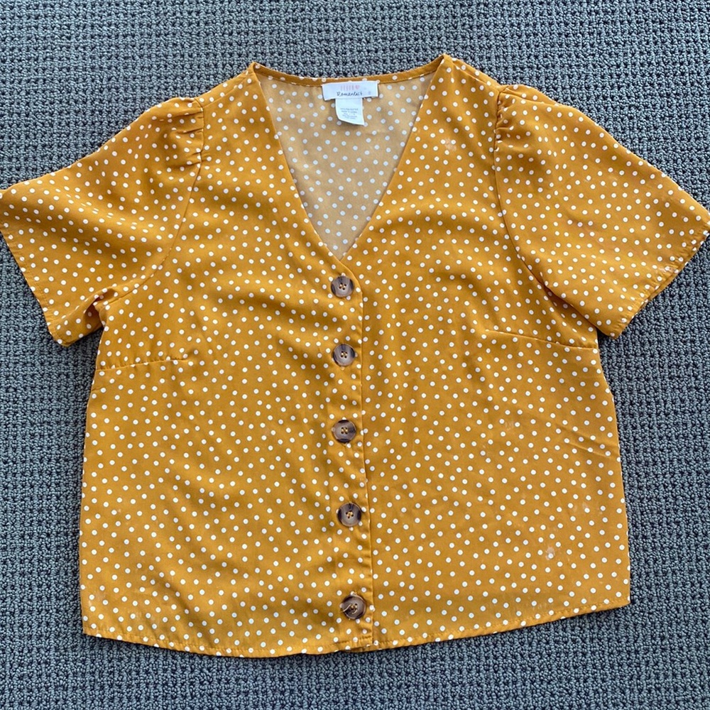 Polka Dot Blouse